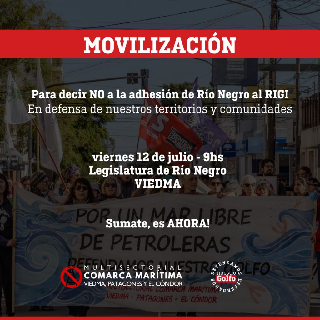 El proyecto de adhesión será tratado hoy en la Legislatura de Río Negro. 